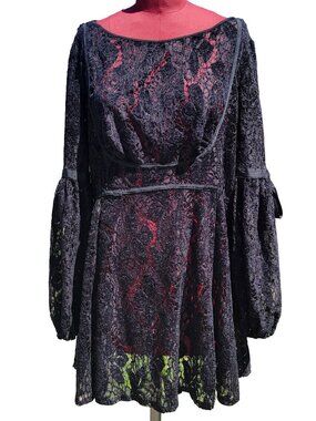 Free People | Dresses | Free People Embroidered Austin Swing Mini Dress M |  Poshmark